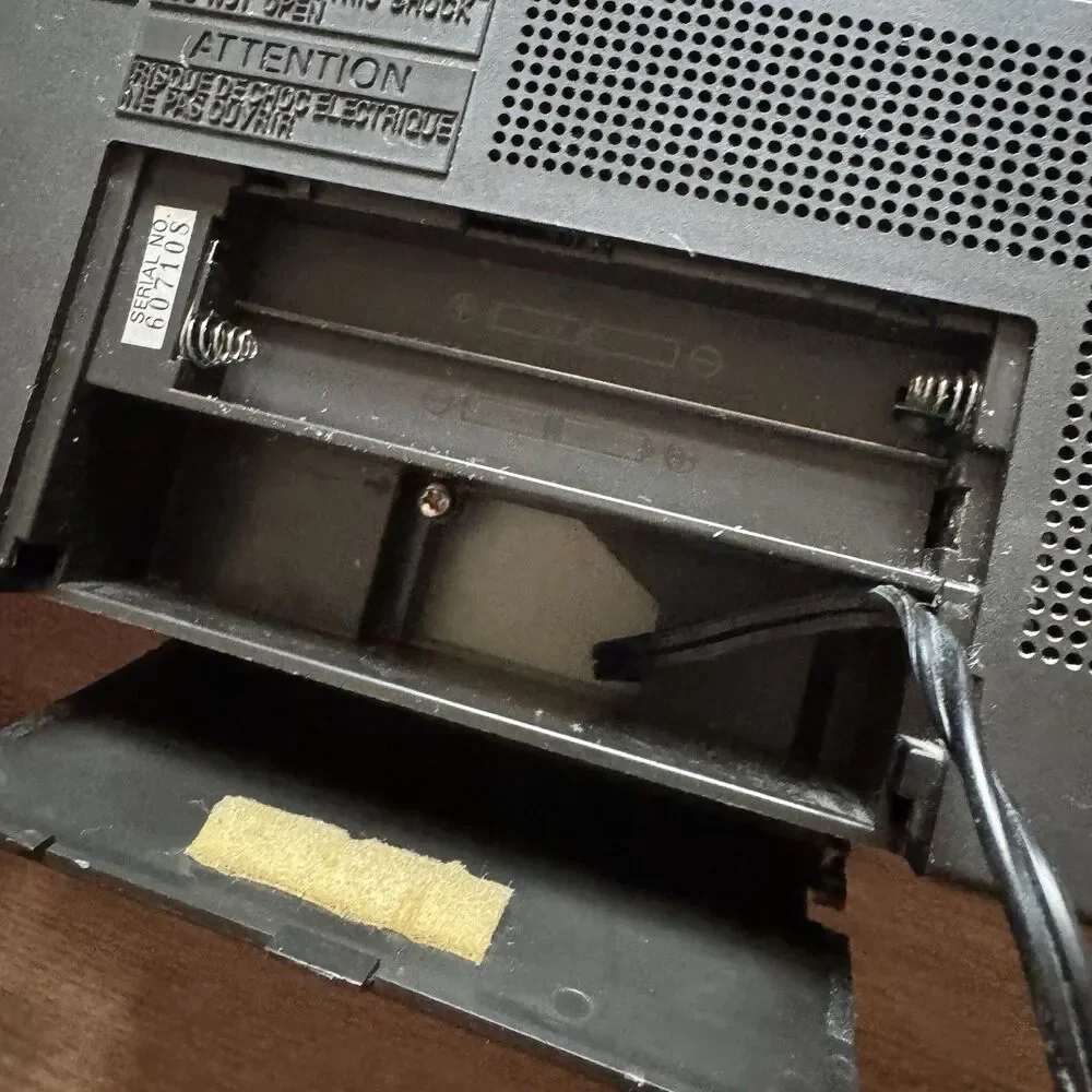 Sony Radio ICF-770W TV Weather FM AM 3 Band Receiver TV Sound Tested WORKING
